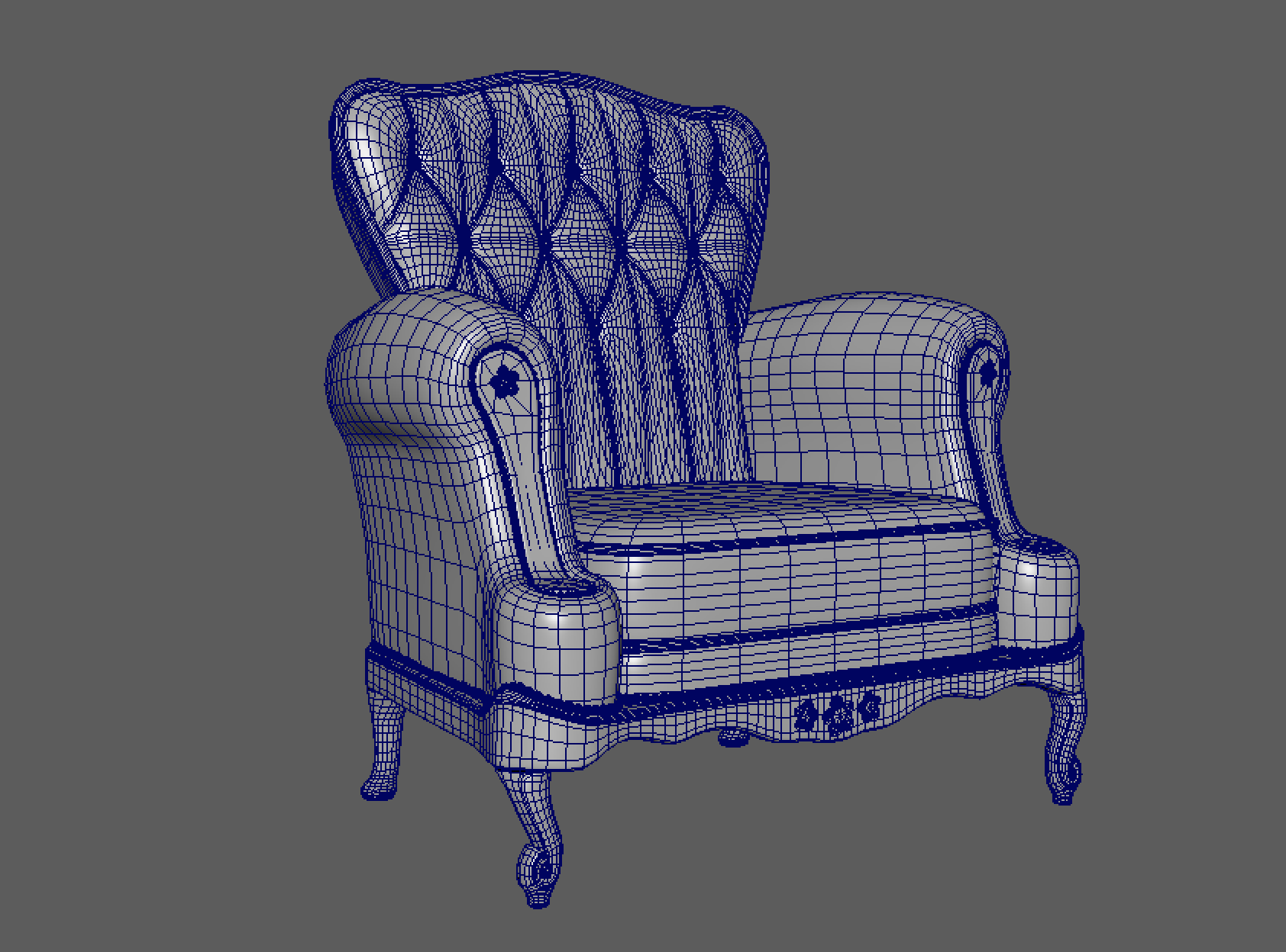 Chair wireframe