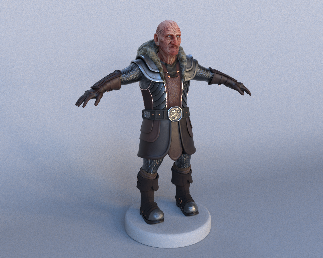 ZBrush workspace detail